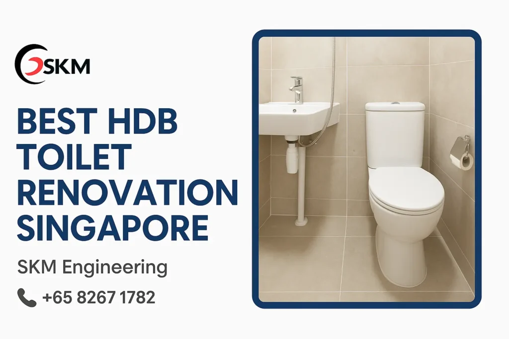 Best HDB Toilet Renovation Singapore SKM Engineering