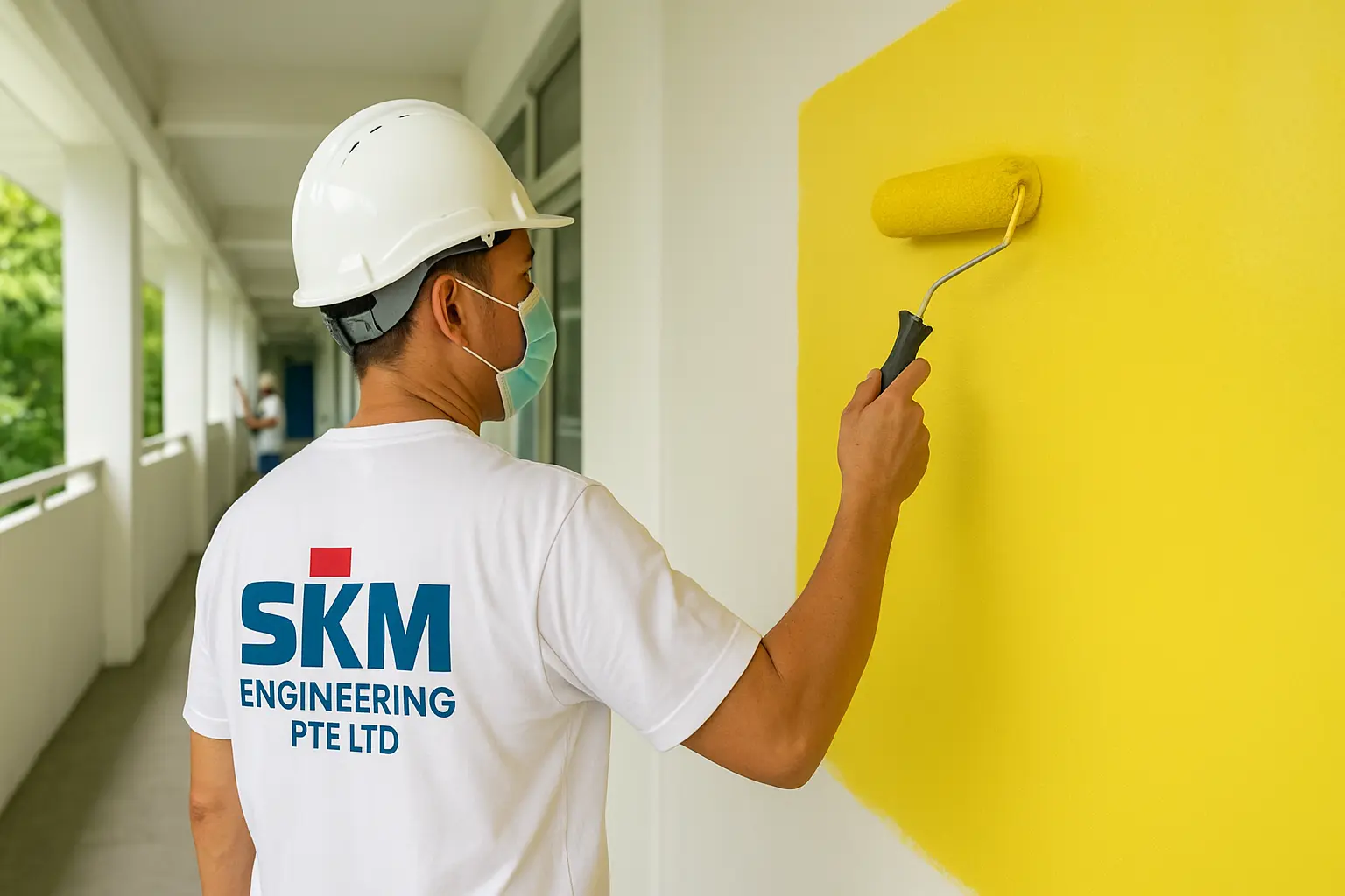Expert School Painting Services Singapore | SKM Engineering Pte Ltd