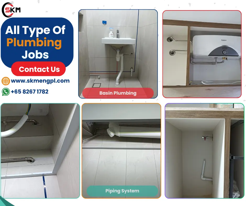 Expert Plumbing Services in Singapore by SKM Engineering: Sink and Piping Solutions