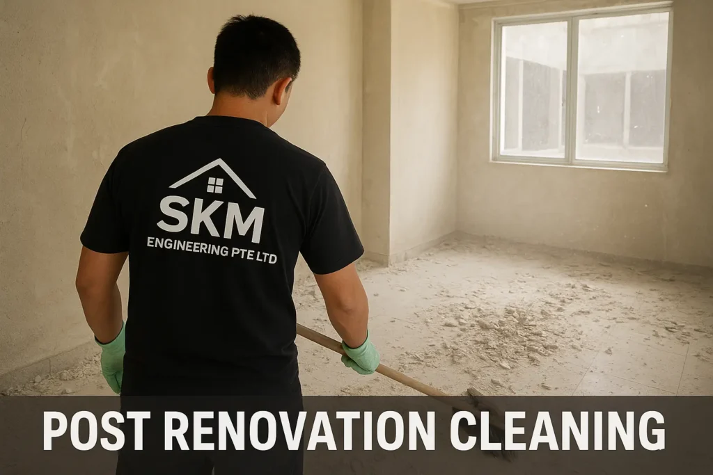 Expert Post Renovation Cleaning by SKM in Singapore