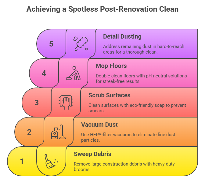 SKM’s Approach to Post Renovation Cleaning